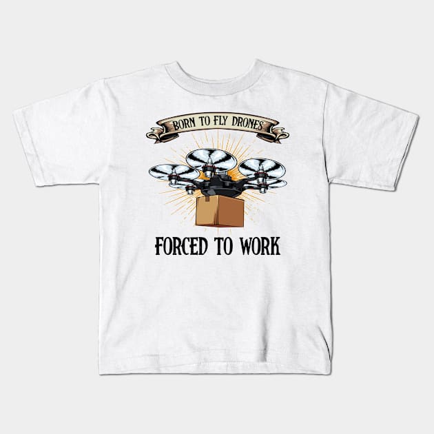 Drone Kids T-Shirt by Lumio Gifts